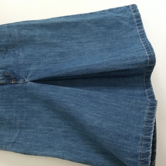 ZARA Basic Denim Skirt - Picture 5 of 12